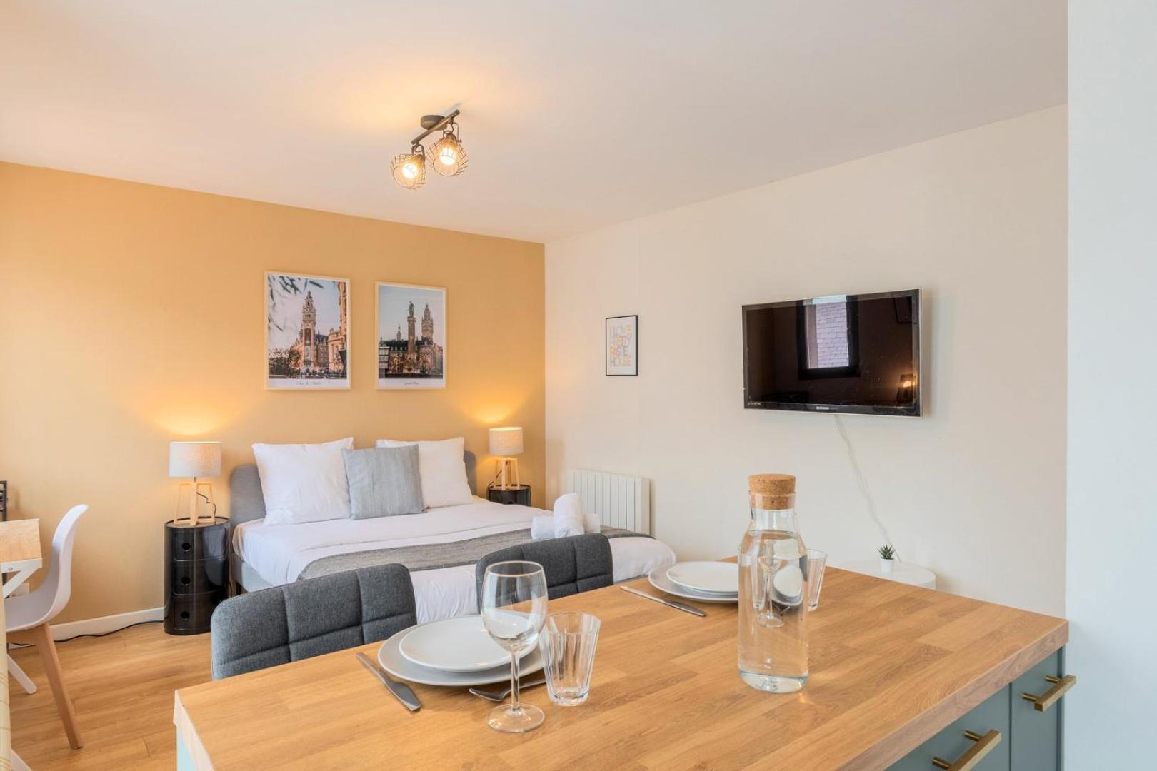 Lille Hypercentre Equipped Studio For 2 People! Exterior photo